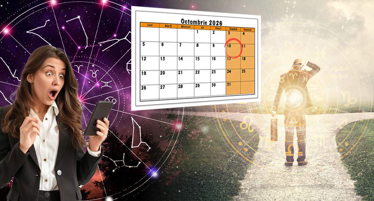 Horoscop 10 octombrie 2026. Trei zodii au parte de surprize neașteptate. Pentru unii nativi, o decizie poate schimba totul
