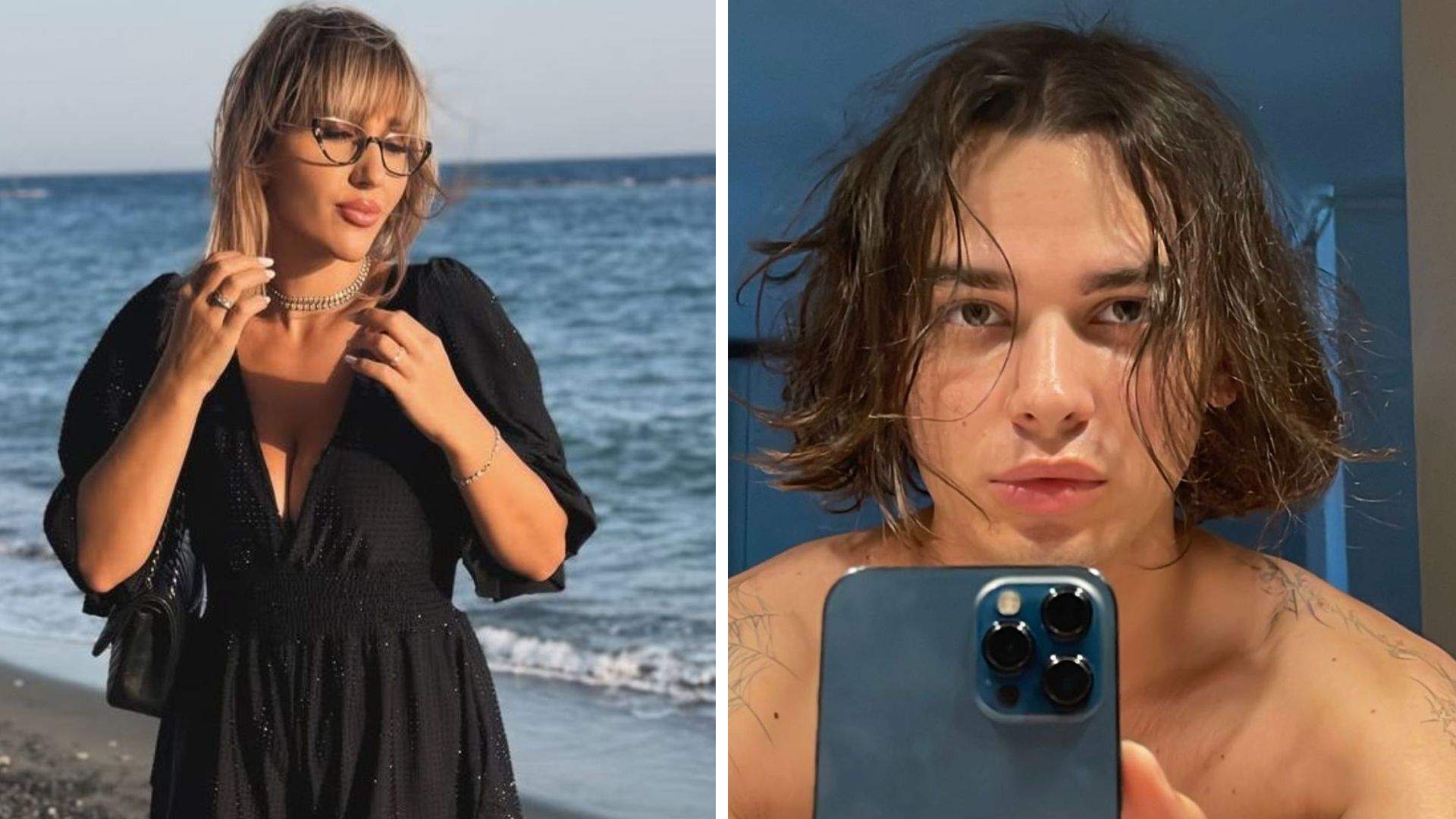 Colaj foto cu Dana Roba și Rareș