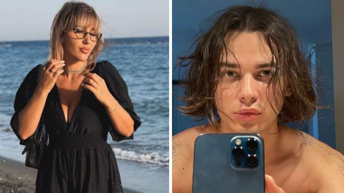 Colaj foto cu Dana Roba și Rareș