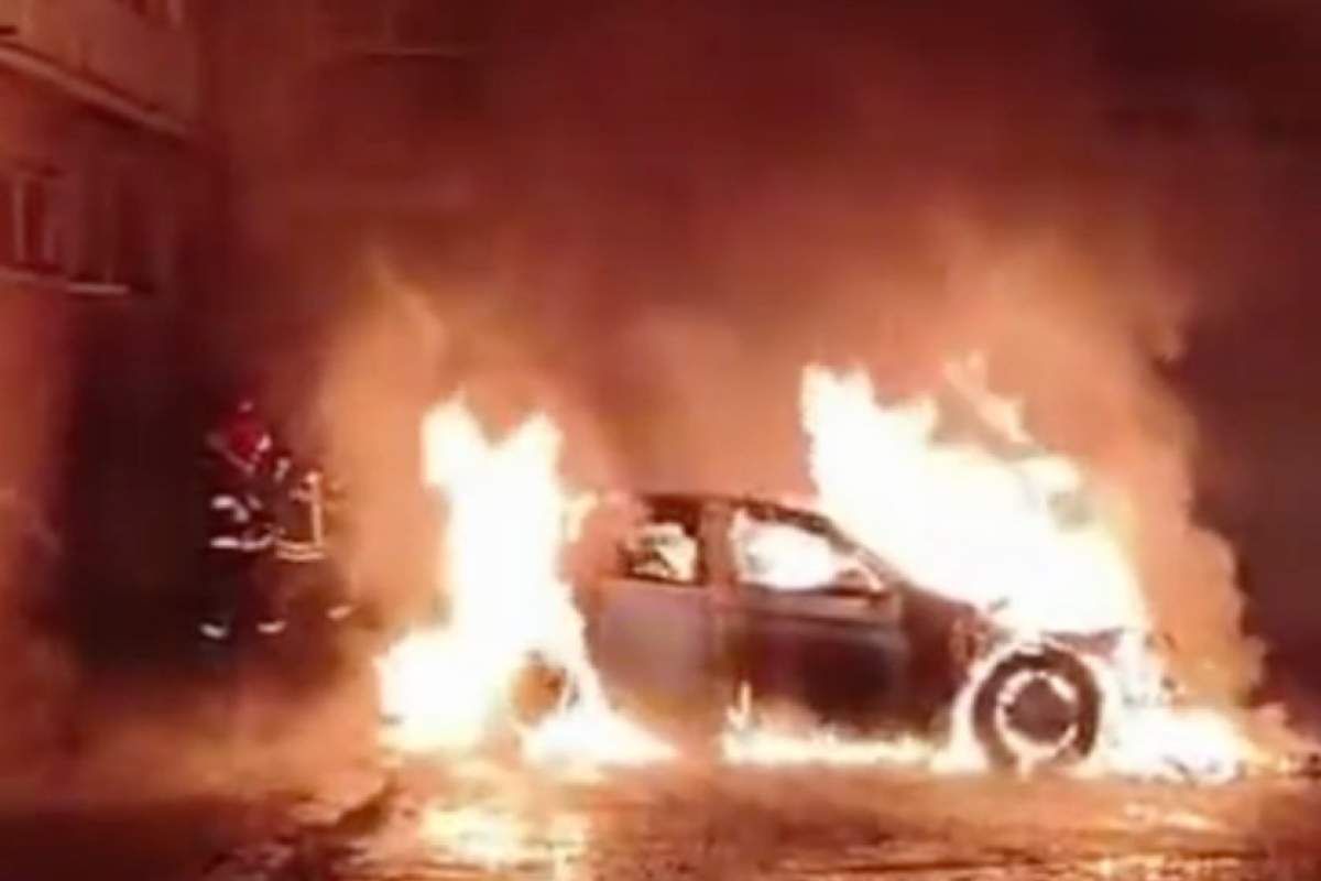 Incendiu în Reșița