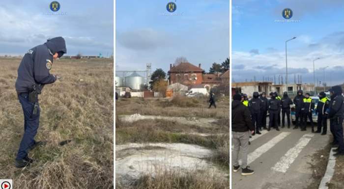 Mai multe bucăți dintr-un cadavru, găsite pe un teren de lângă Slobozia: "Au fost folosite drone și câini de urmă"