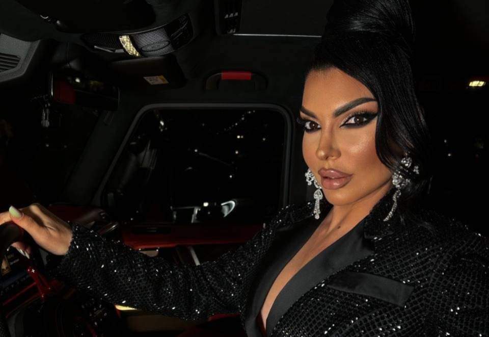 Andreea Tonciu, în mașină