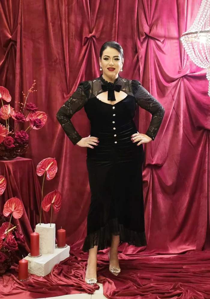 Oana Roman, într-un decor de poveste