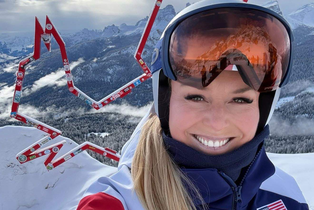 Lindsey Vonn, la schi