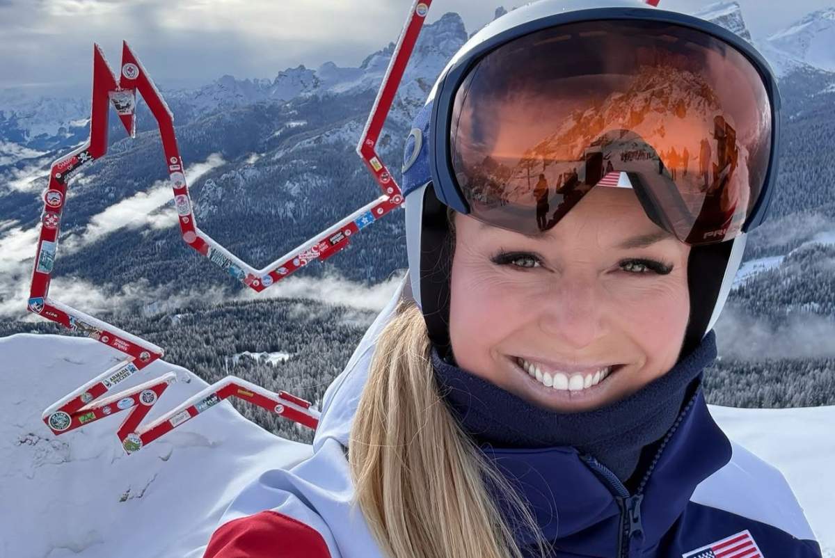Lindsey Vonn, la schi