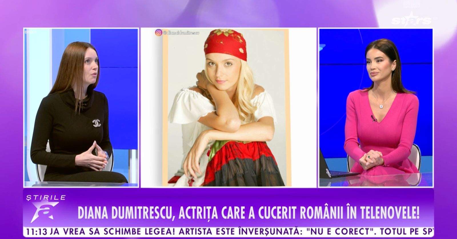 Diana Dumitrescu, la Știrile Antena Stars