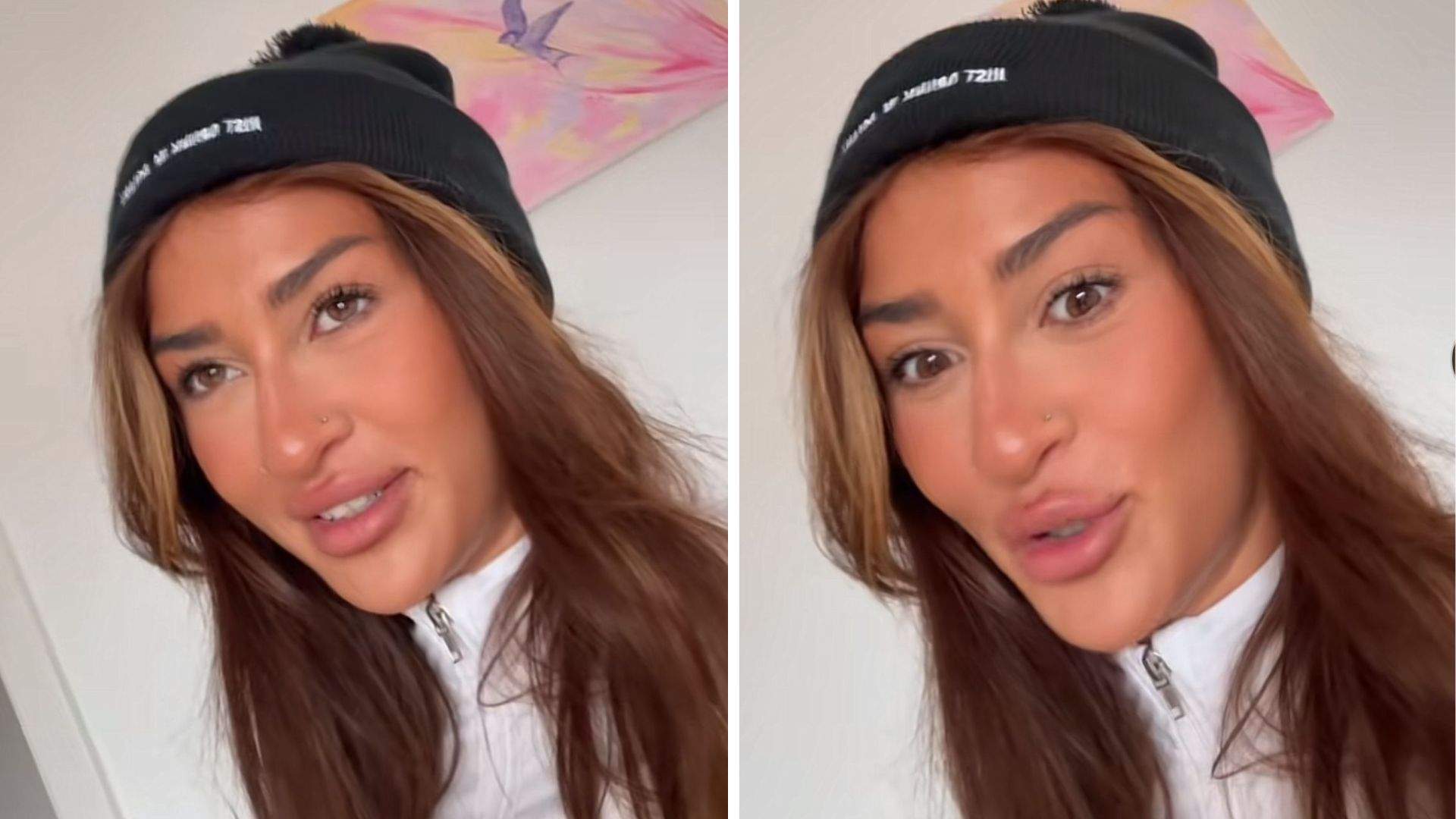 Colaj foto cu Yasmin Awad