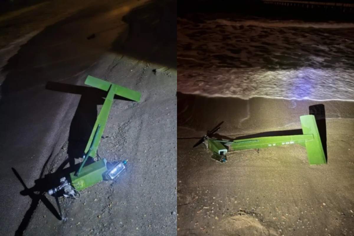 drona gasita pe plaja mamaia