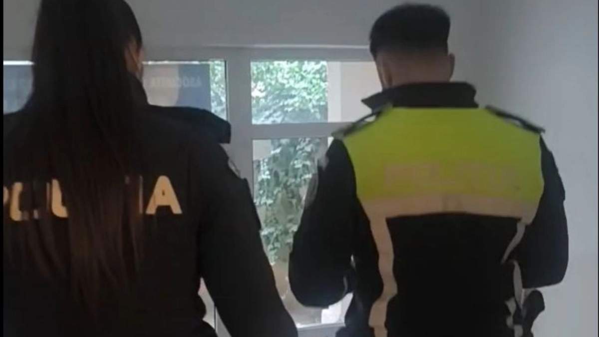 Polițiștii din Brăila, la fața locului