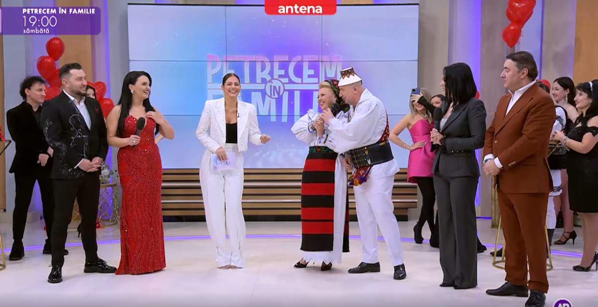 De Ziua Îndrăgostiţilor, distracţia atinge cote maxime, sâmbătă, la „Petrecem în familie”