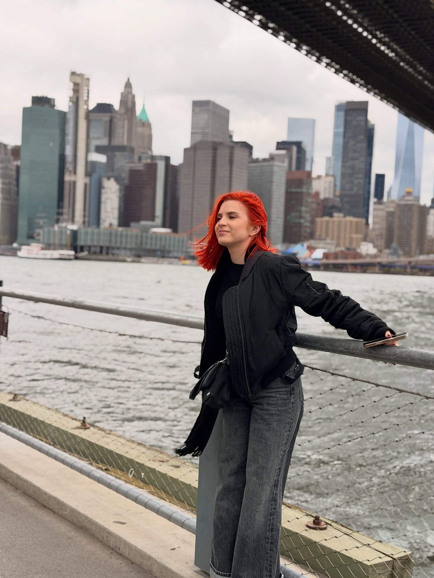 Crstina Ciobanașu in New York