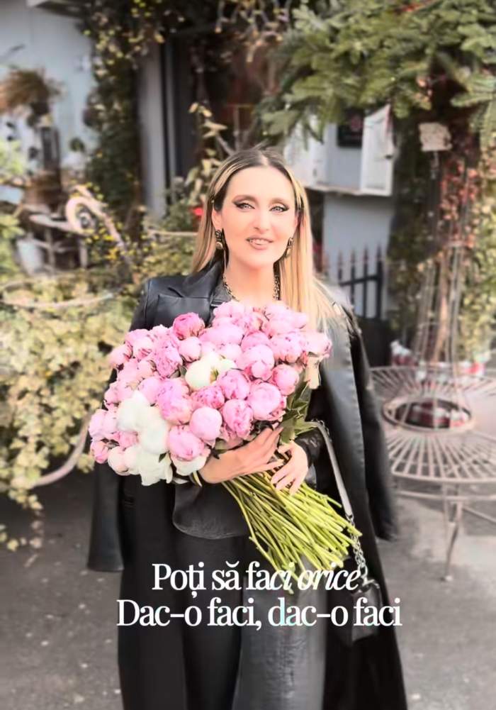 Alina Sorescu a primit un cadou