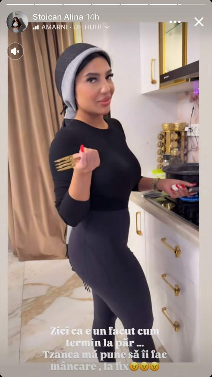 Alina Marymar, gătind