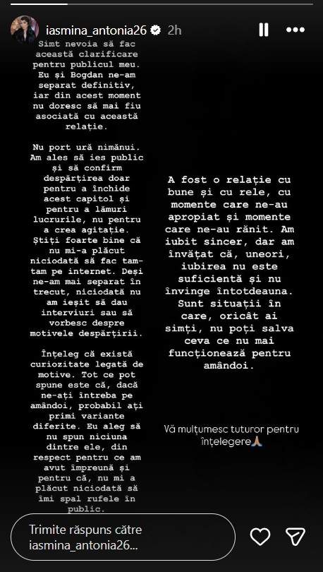 bogdan mocanu fosta iubita