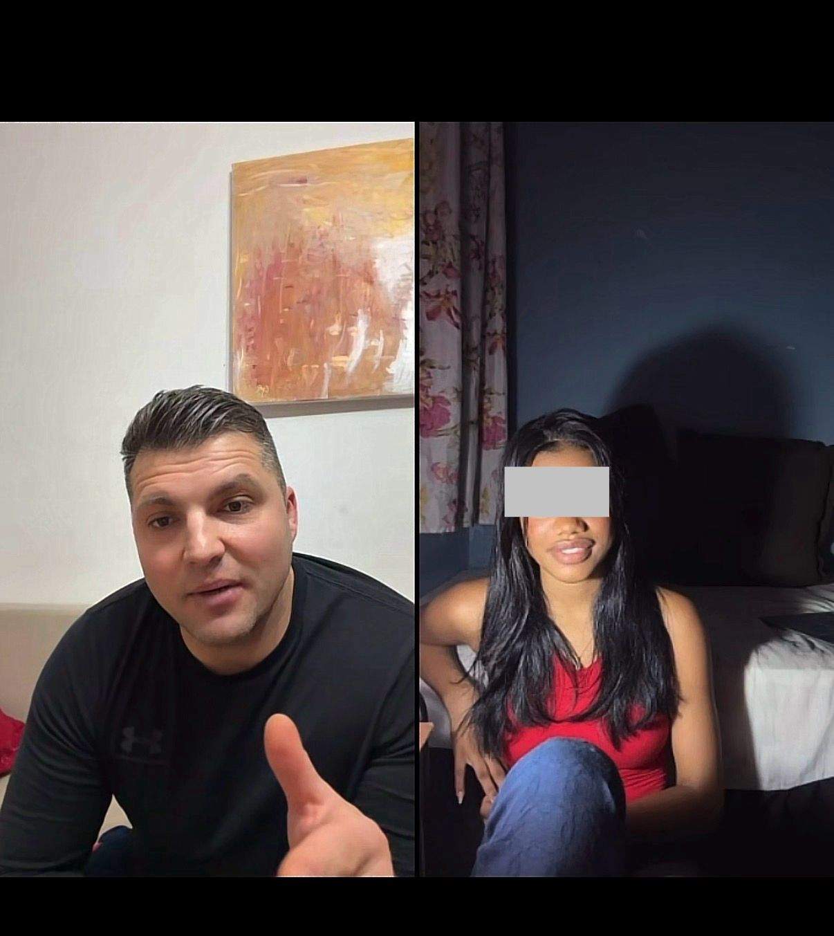 Beni, fostul iubit al Danei roba, live