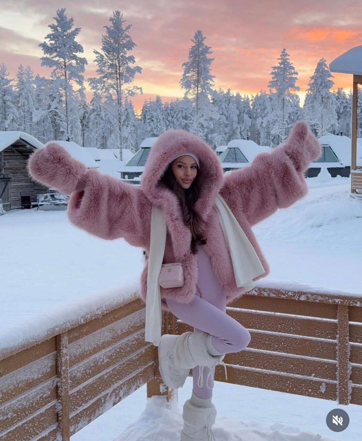 Valerie Lungu in laponia