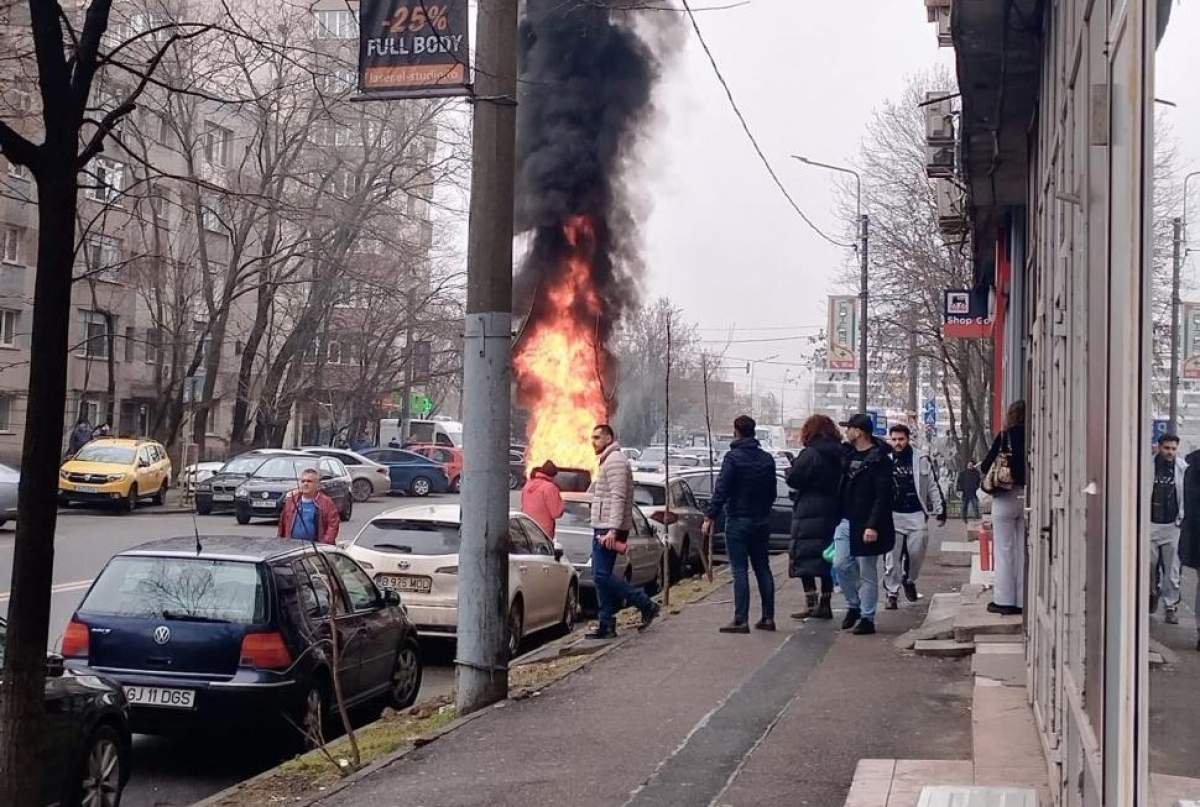 incendiu în Sectorul 6