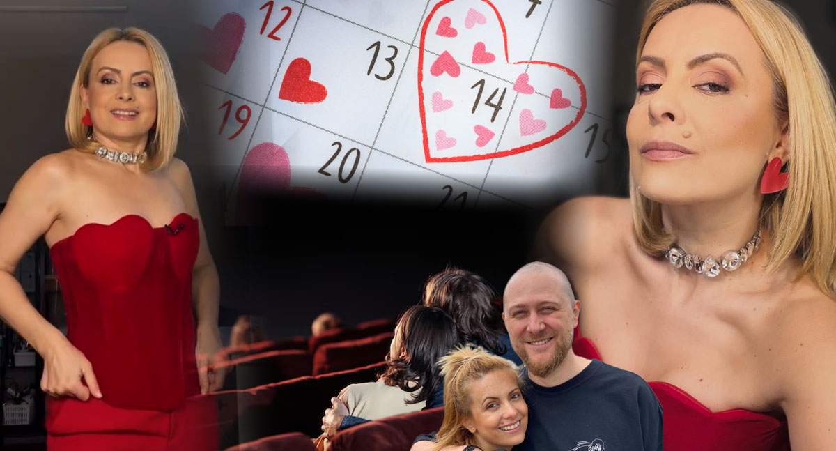 Simona Gherghe a vrut să sărbătorească Ziua Îndrăgostiților! De ce nu poate merge decât la film
