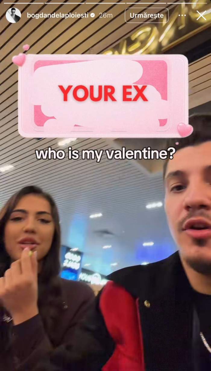 Rezultatul generat de un filtru pentru Valentine's Day