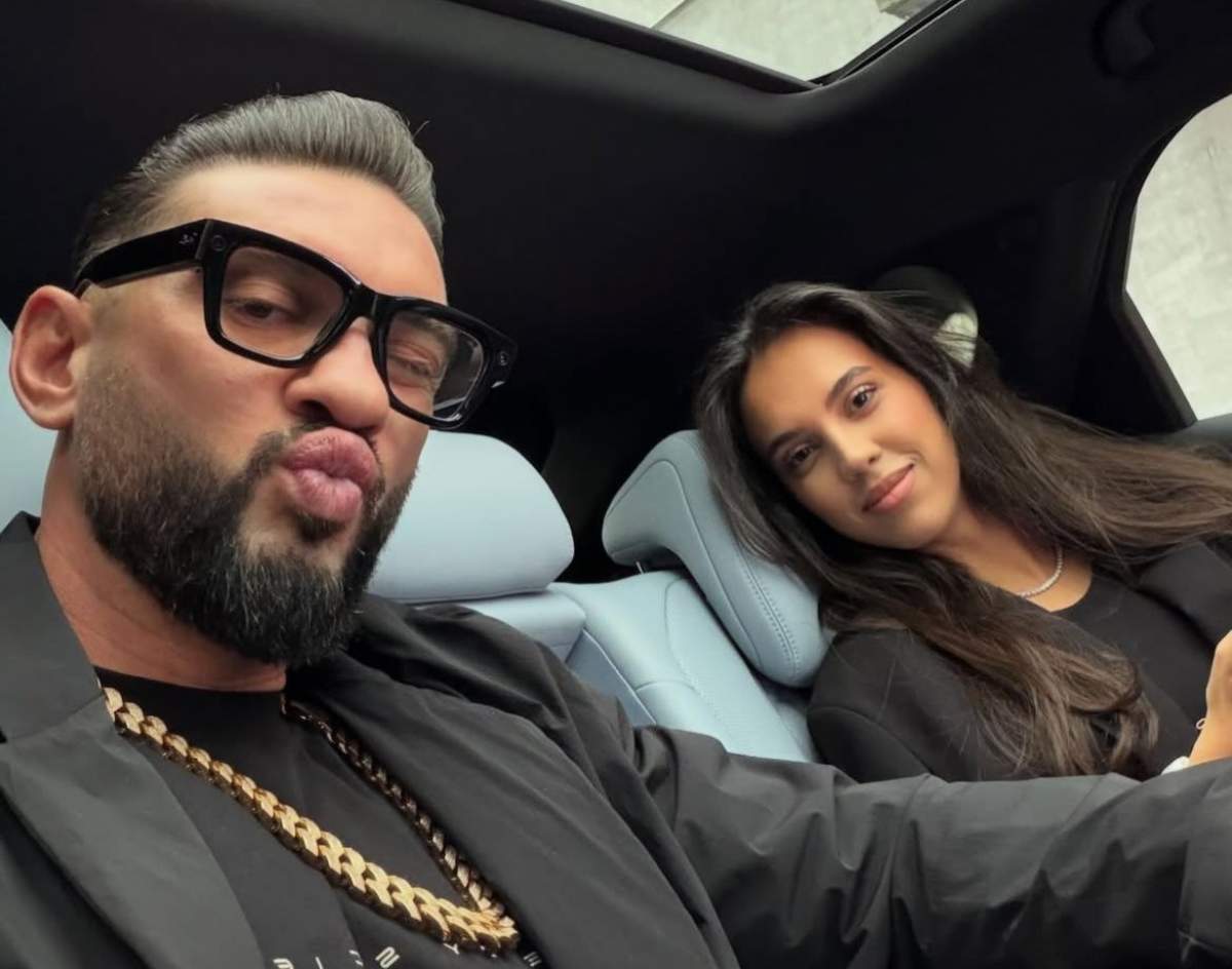 Dorian Popa, alături de soția sa