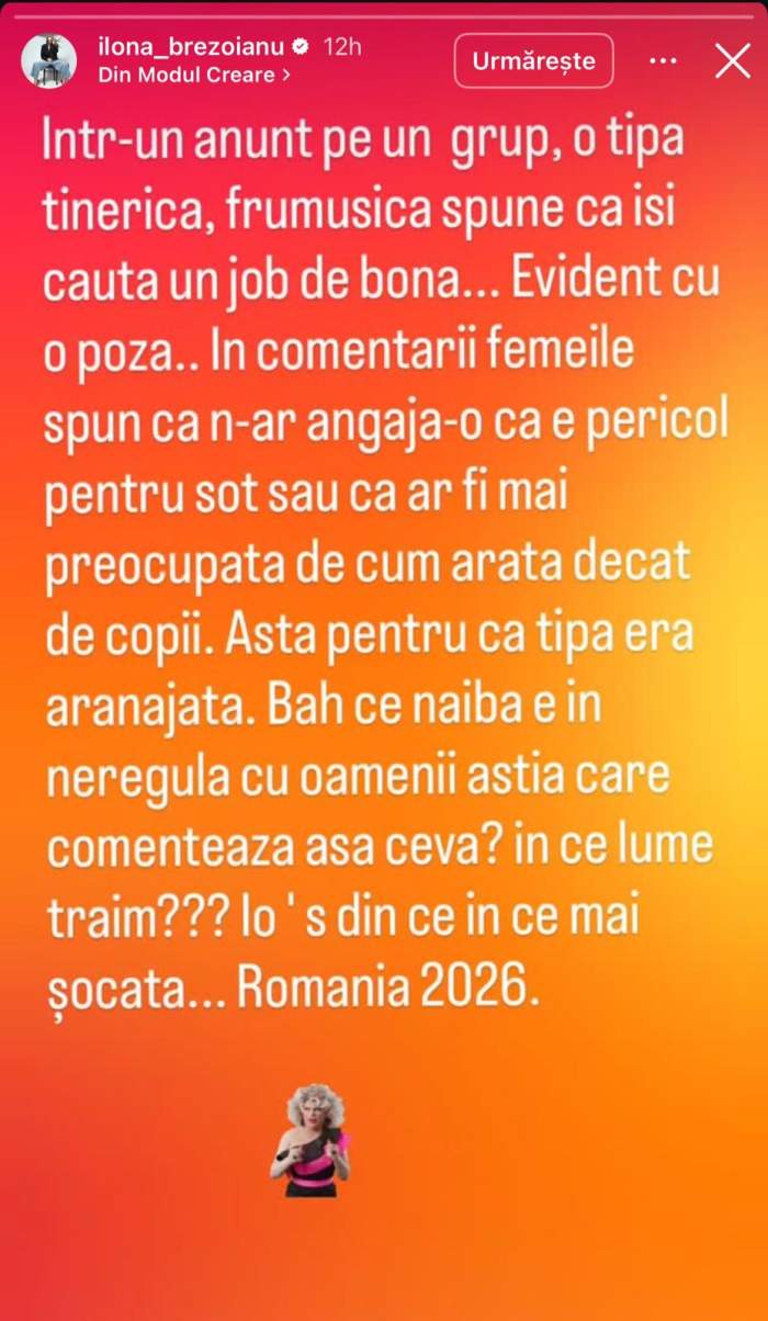 Mesajul Ilonei Brezoianu