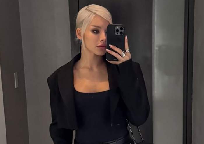 Carmen Grebenișan, aranjată și coafată