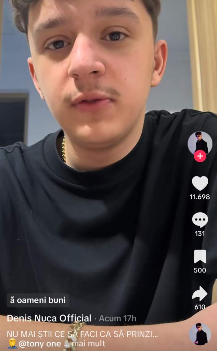 Denis Nucă, pe TikTok