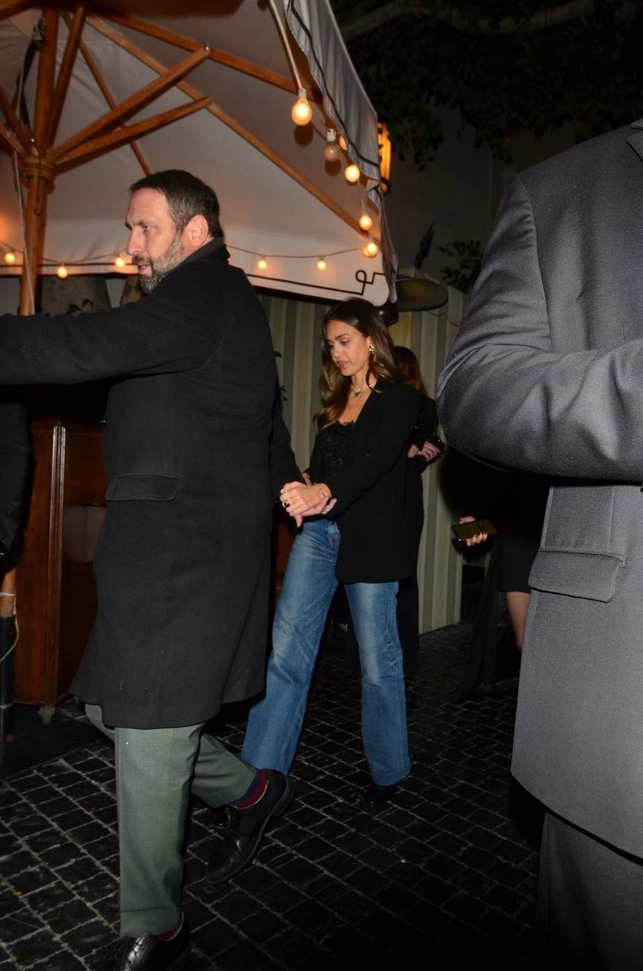 Jessica Alba și Cash Warren, la un eveniment