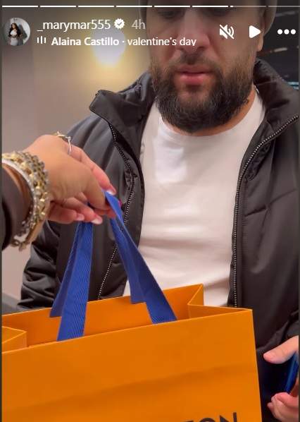 Cum le-a surprins Tzancă Uraganu pe femeile din viața lui, de Valentine's Day. Cum au reacționat Alina Marymar și Lambada