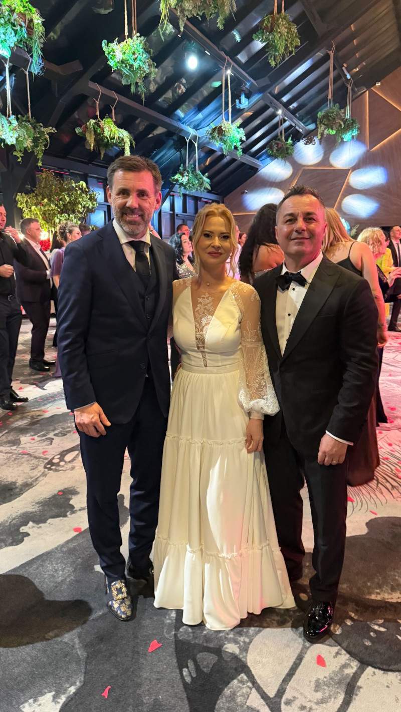 Zeljko Kopic, la nunta lui Florentin Petre