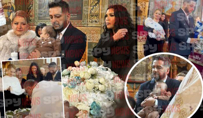 Imagini de la botezul strănepotului Elenei Merișoreanu