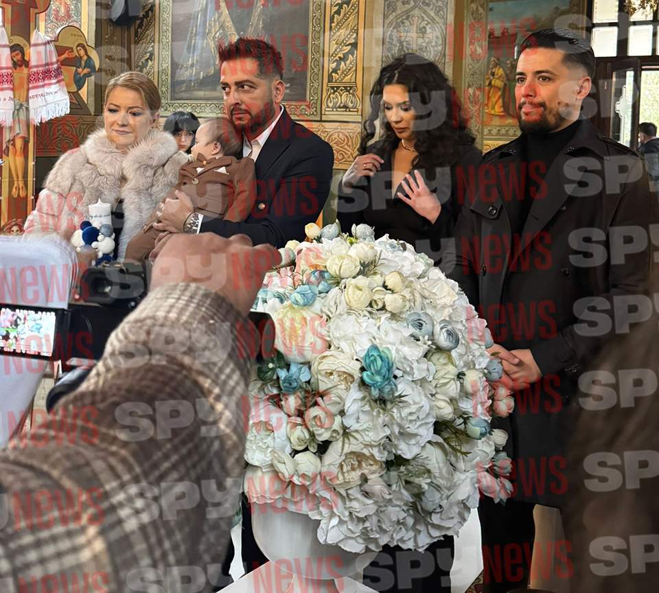 EXCLUSIV! Nepoata Elenei Merișoreanu și-a botezat fiul! Primele imagini din biserică