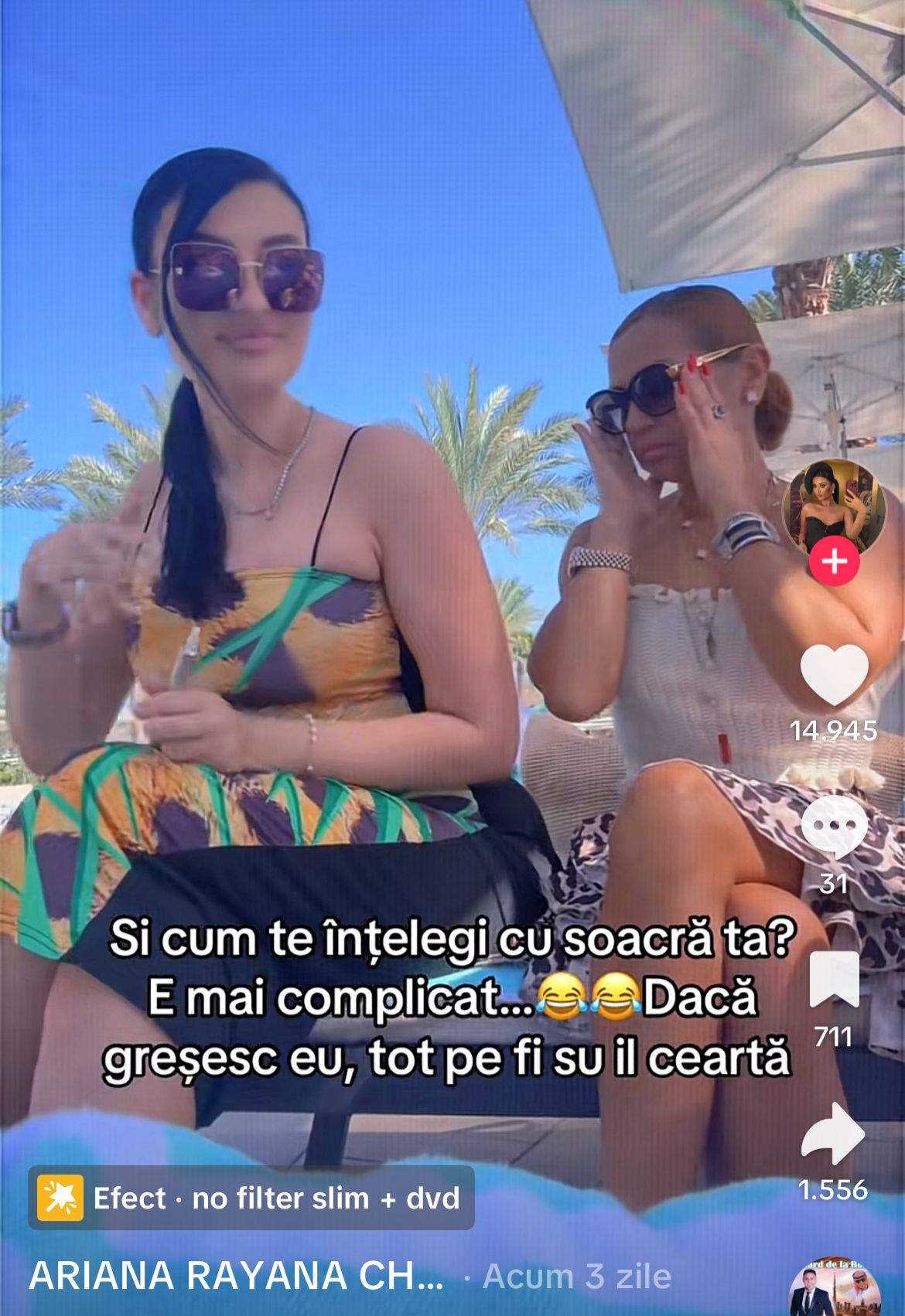 Mesajul transmis de Ariana