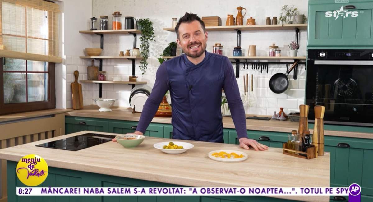 Tajine de pui cu lămâie şi măsline. Rețeta lui Chef Horia Manea de la Meniu de vedetă