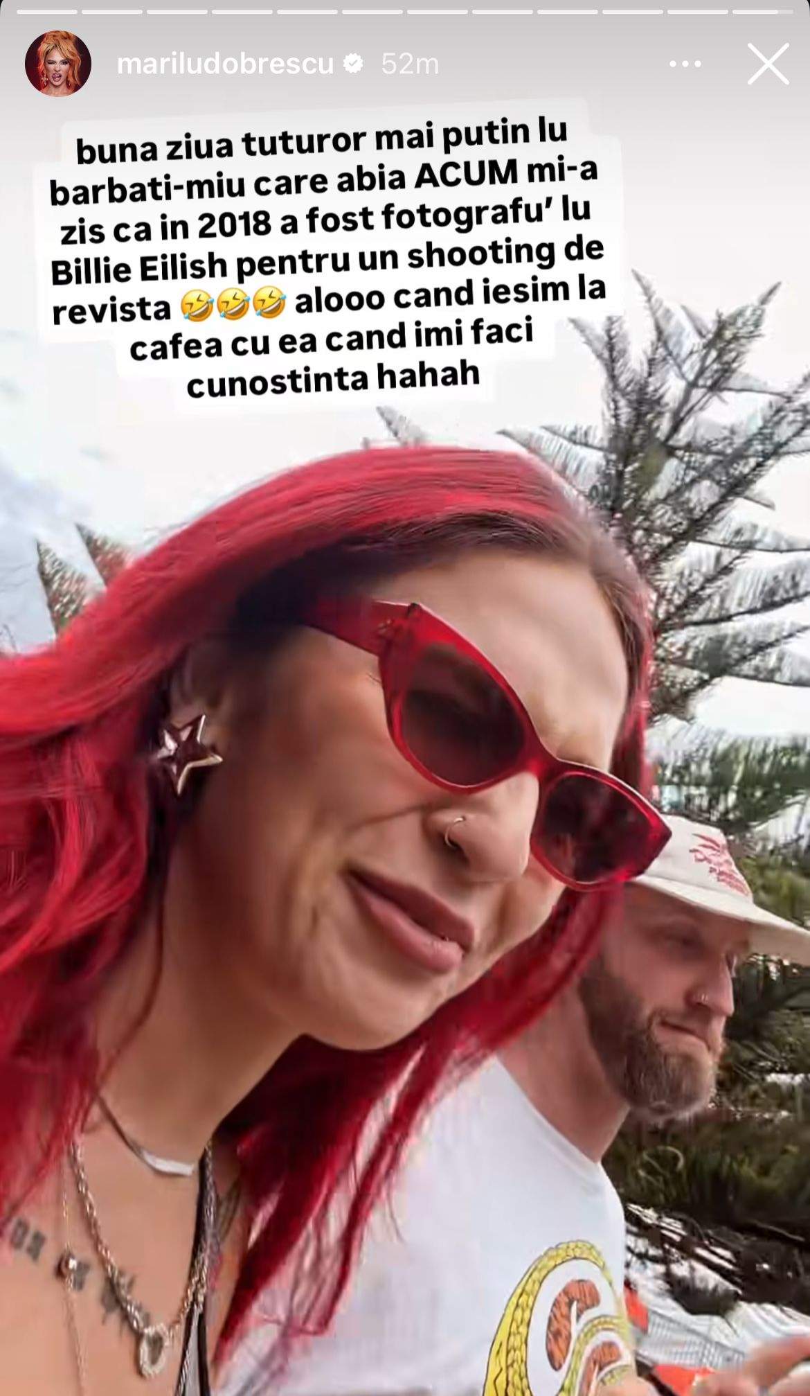 Marilu Dobrescu, pe Instagram