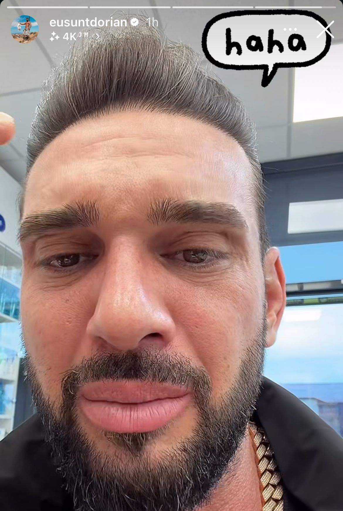 Dorian Popa, pe story