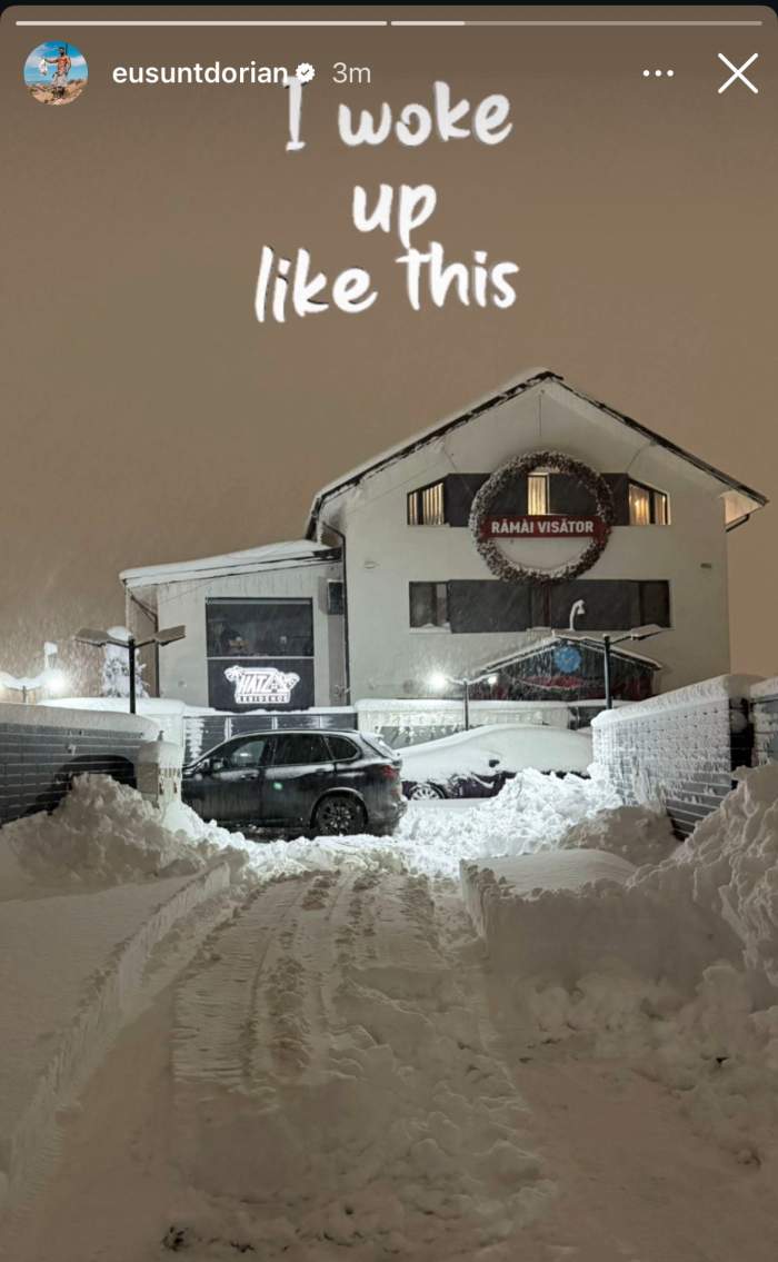 Imagine cu strada lui Dorian Popa