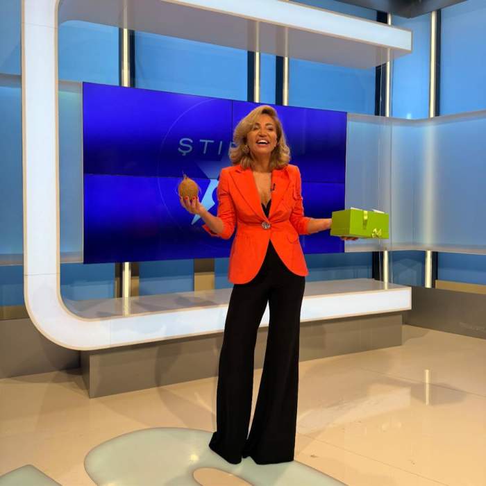 Larisa Uță, la Știri