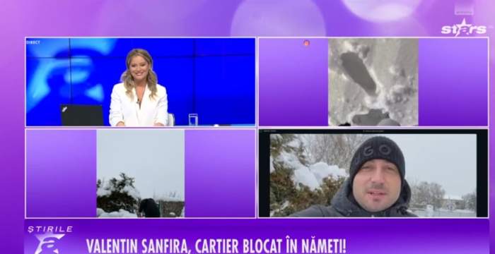 Valentin Sanfira, la Știrile Antena Stars