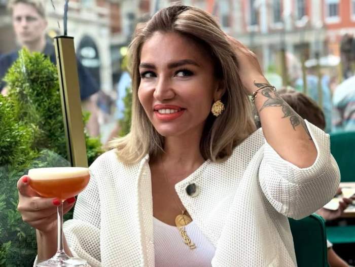 Larisa Uță, la masă