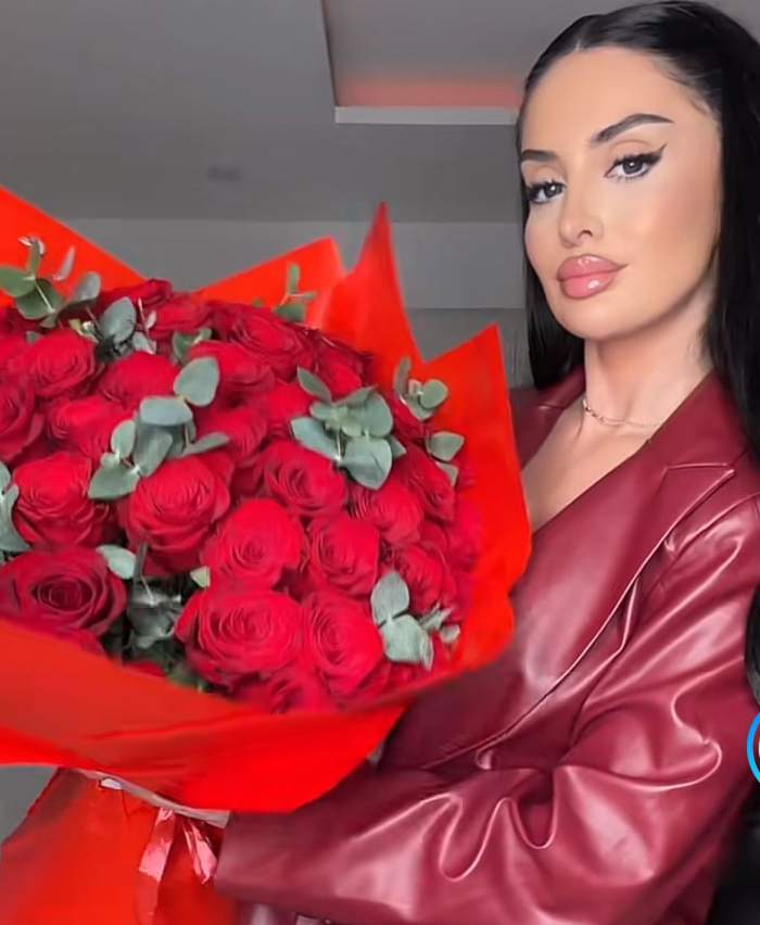 Meko i-a dăruit trandafiri soției sale, Irina