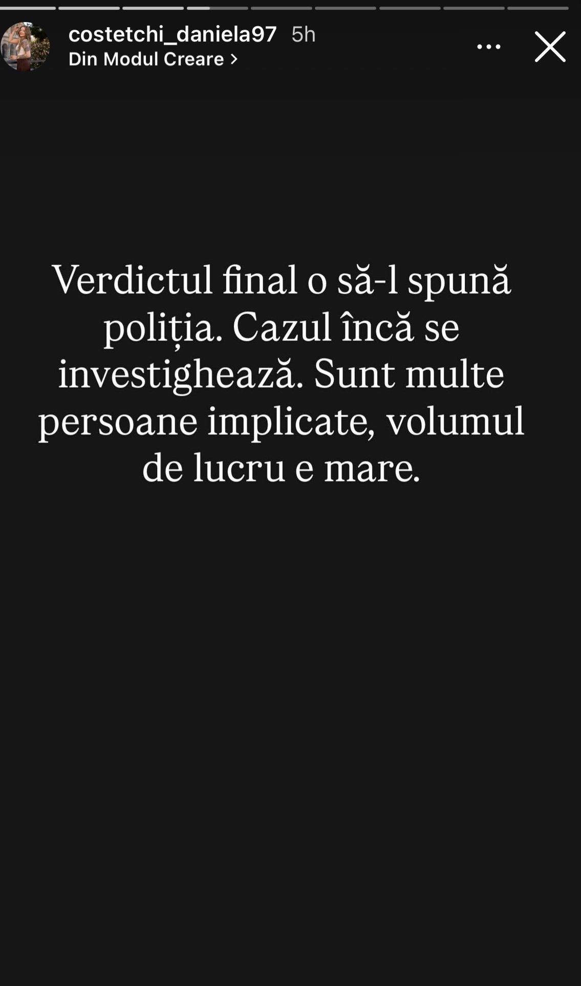 Dezvăluirile Danielei Costețchi
