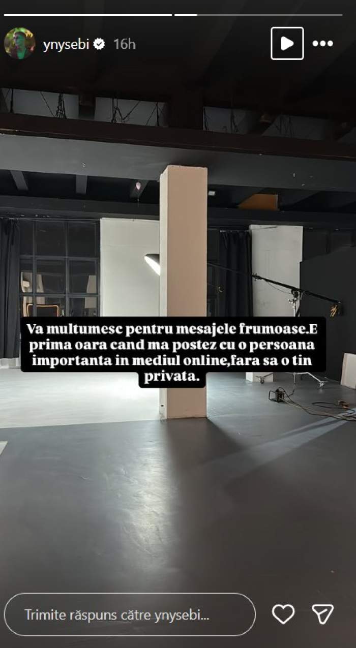 Fostul iubit al Iulianei Beregoi are o nouă parteneră. Yny Sebi și-a asumat relația. Prima imagine cu cei doi