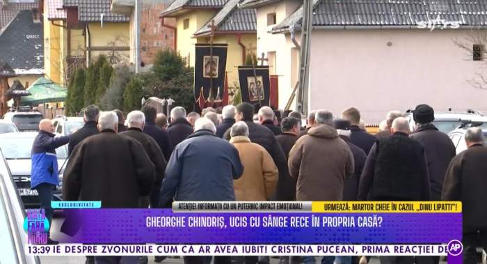 Imagini de la înmormântare