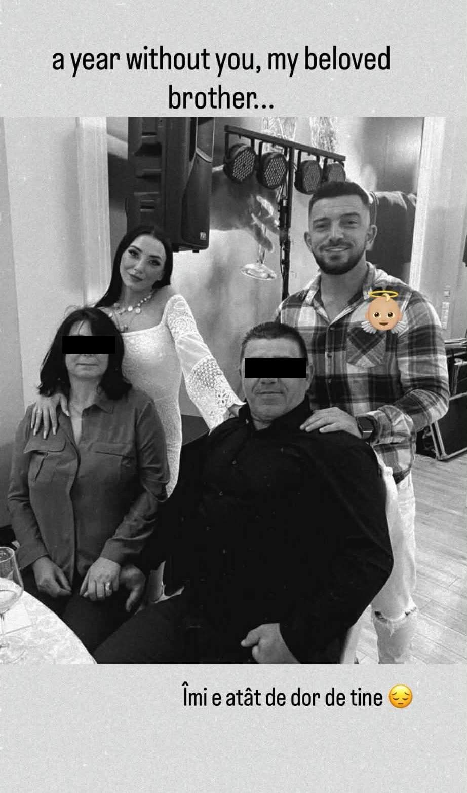 Andrei Perneș și familia lui