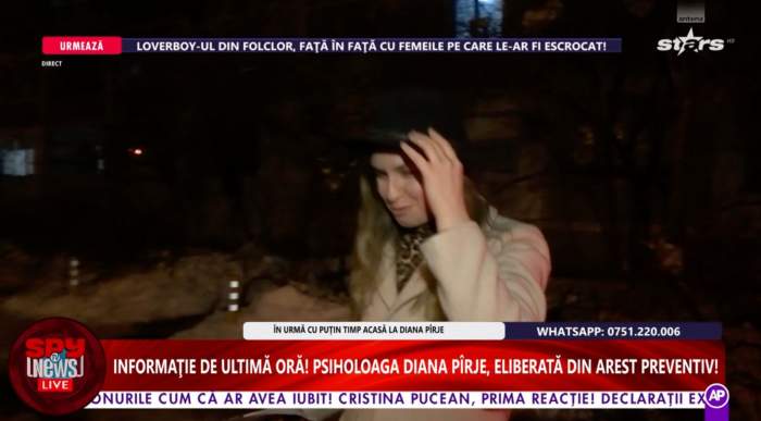 Diana Pîrje merge acasă