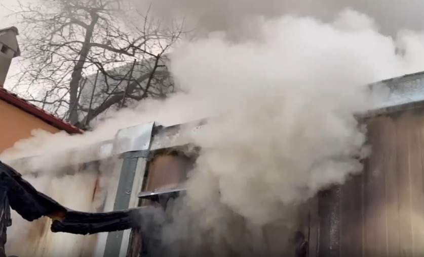 Incendiul a fost localizat