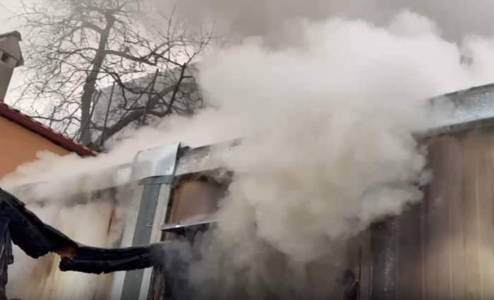 Incendiul a fost localizat