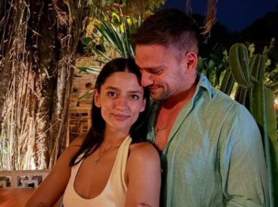 Oana  și Vlad Gherman, în vacanță