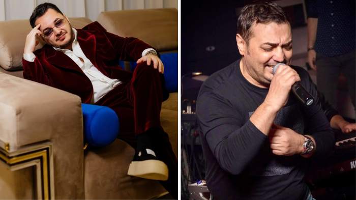 Colaj foto cu Ionuț și Petrică Cercel